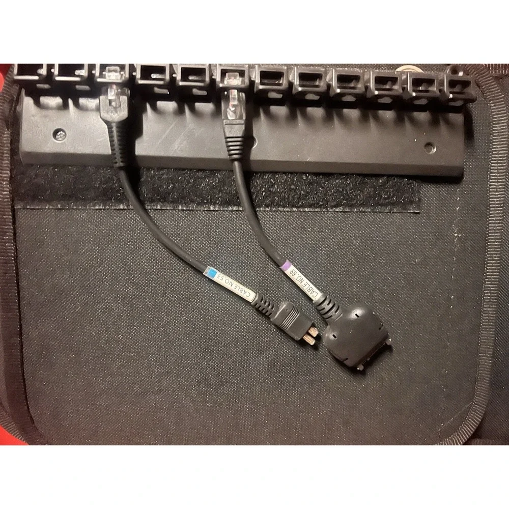 Electronic Phone Cable / Display Folder With Cables